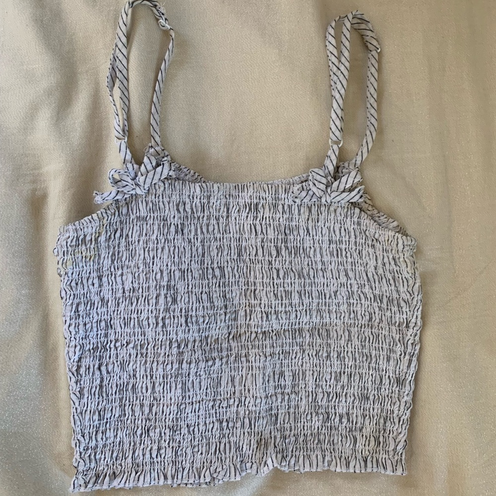 Brandy Melville ruched tank top✨